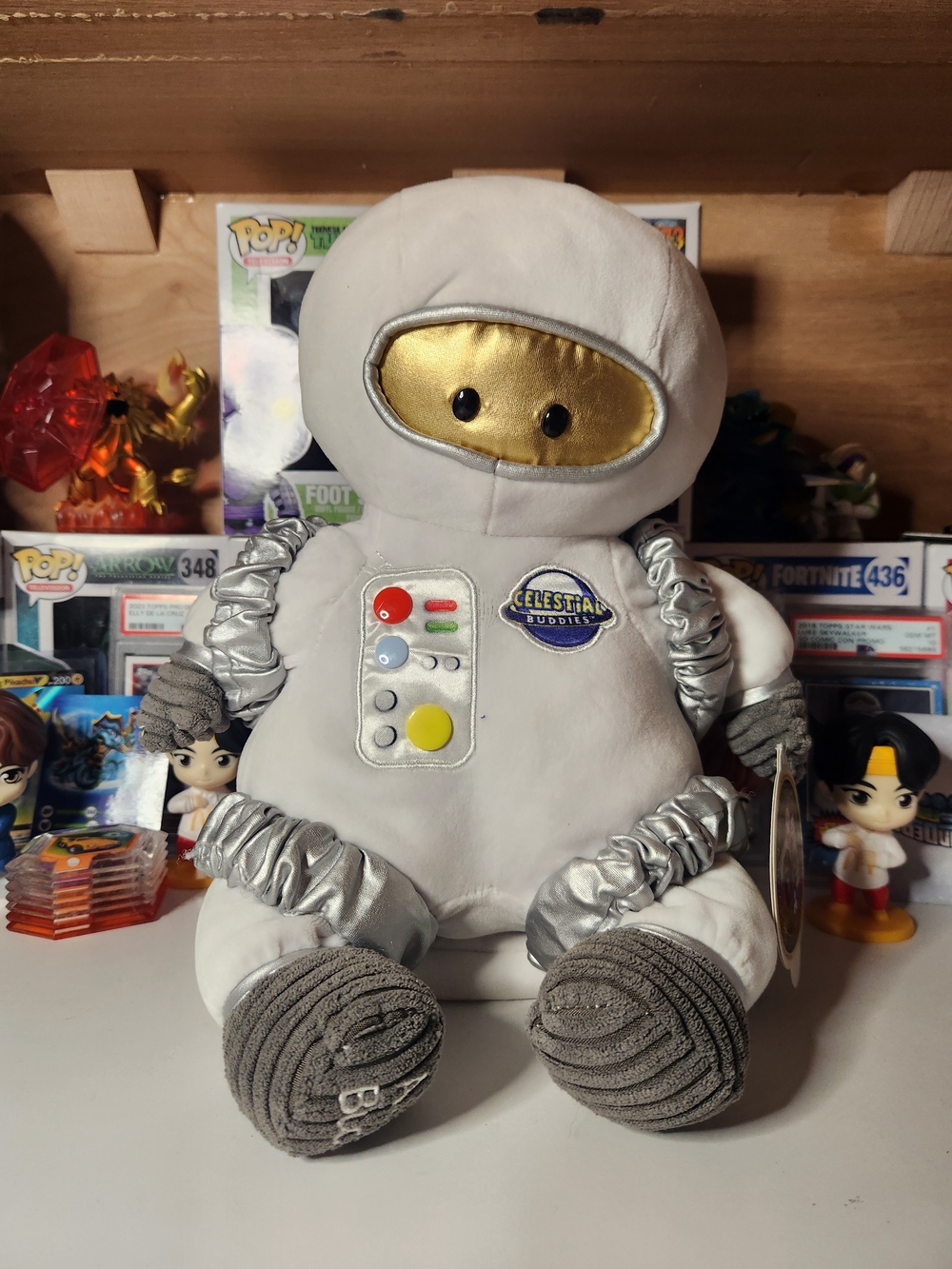 Celestial Buddies Astro Buddy Astronaut Plush Backpack 12” NWT STEM Toy